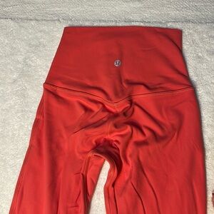 Lululemon Size 0 Coral Align Leggings